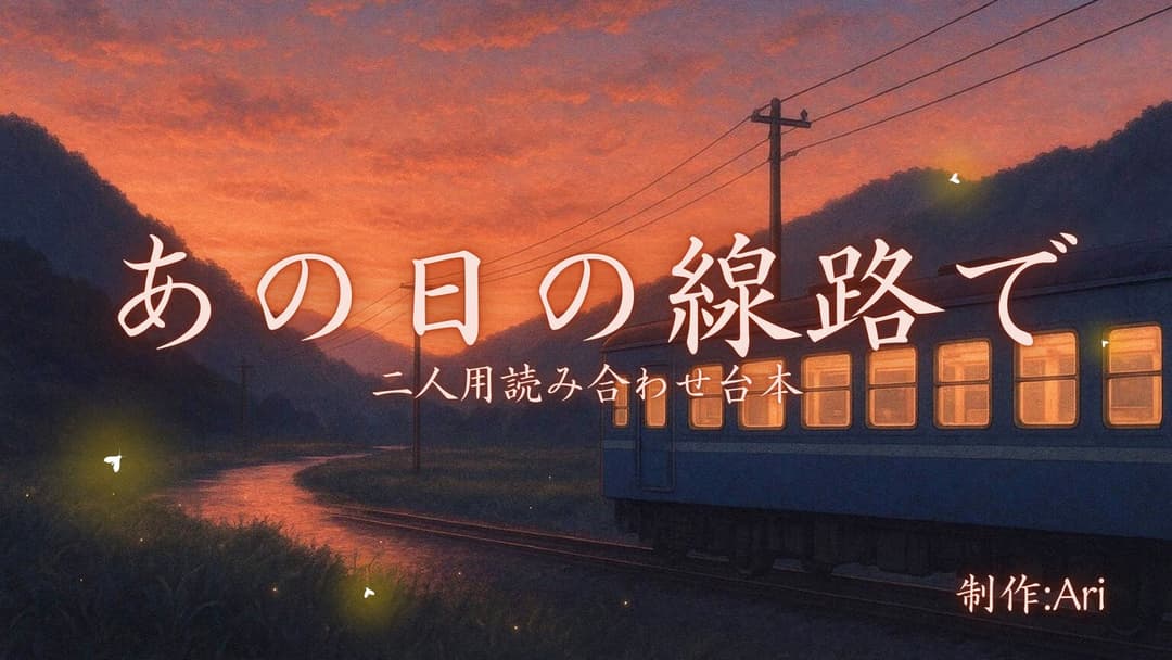 あの日の線路で background image