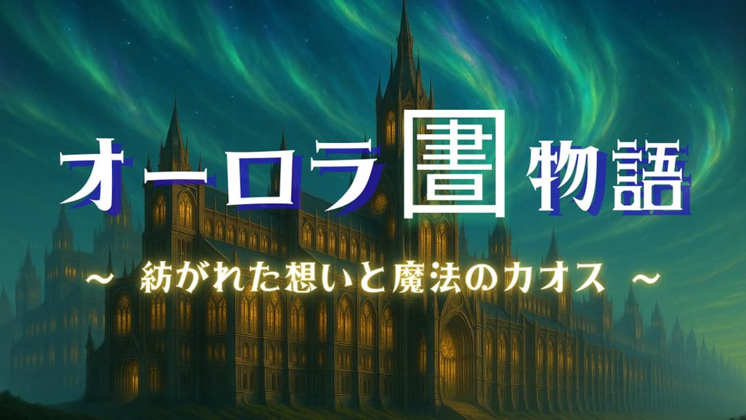 《オーロラ圕物語》〜紡がれた想いと魔法のカオス〜 background image