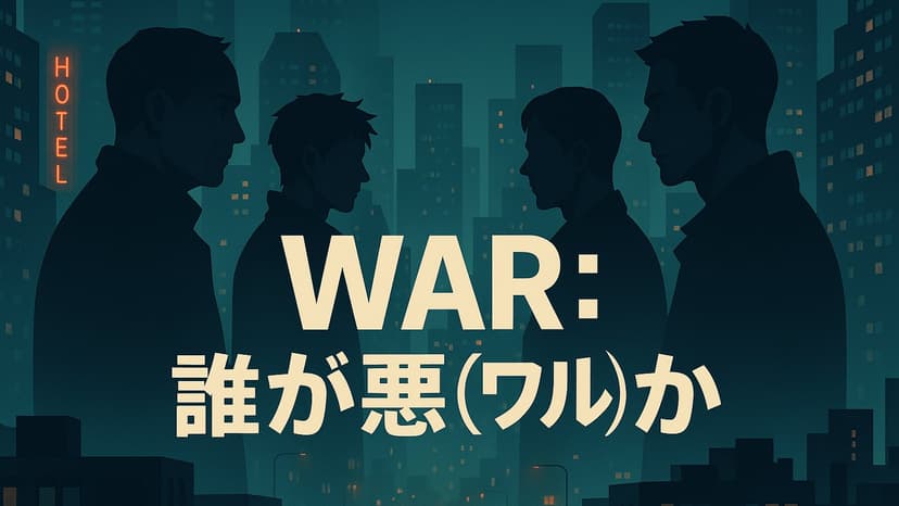 WAR：誰が悪（ワル）か
