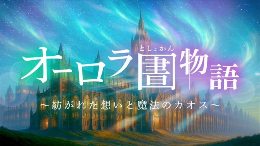 《オーロラ圕物語》〜紡がれた想いと魔法のカオス〜 background image